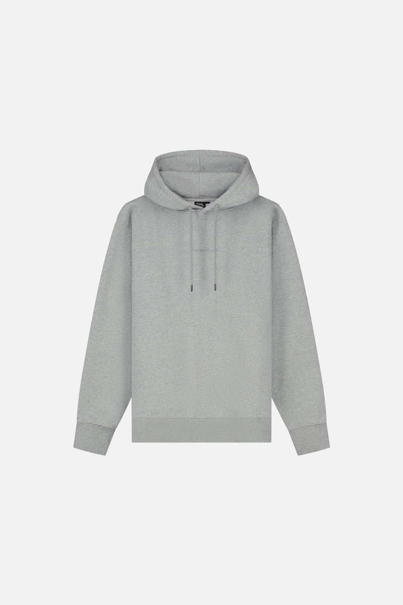 GRAPHICON BACK HOODIE MEN GREY