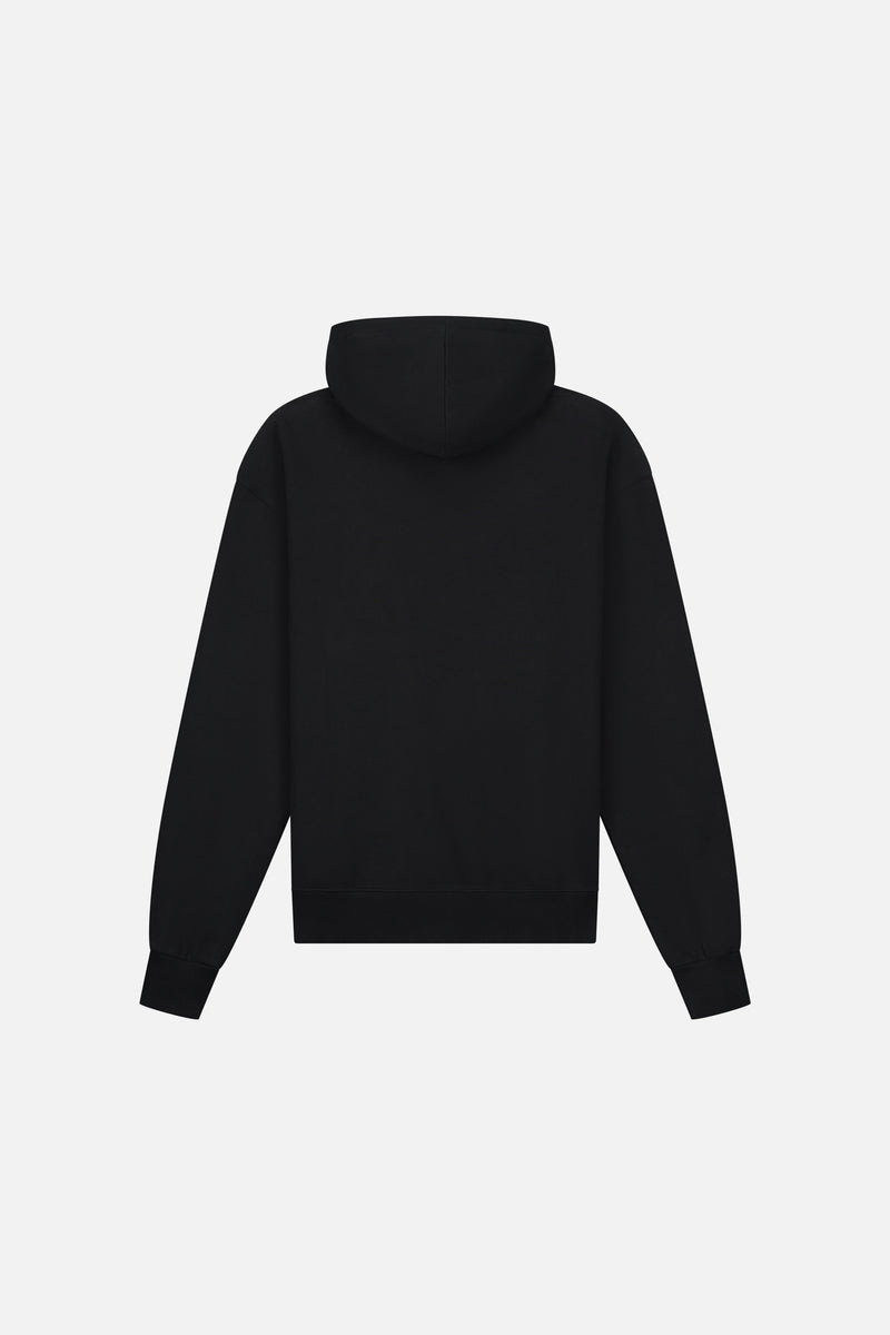 HAPPICON THUMS UP HOODIE BLACK