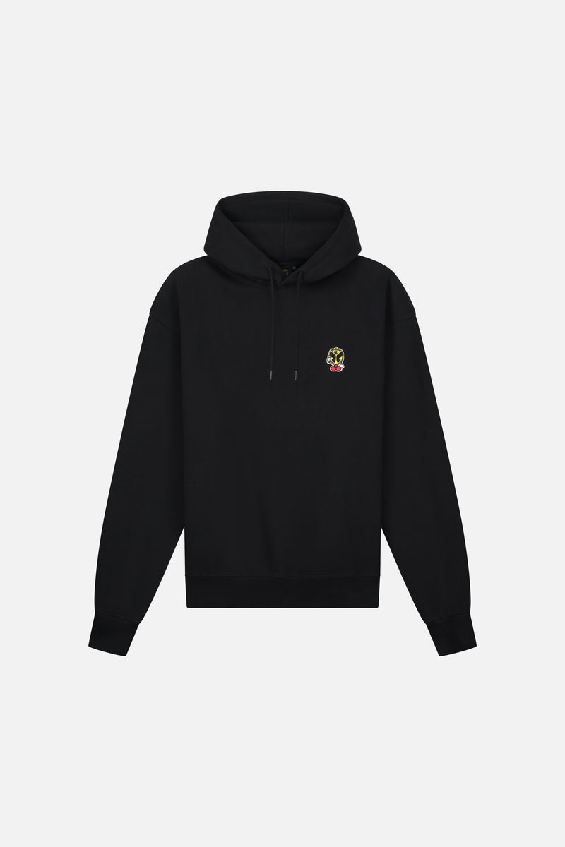 HAPPICON THUMS UP HOODIE BLACK