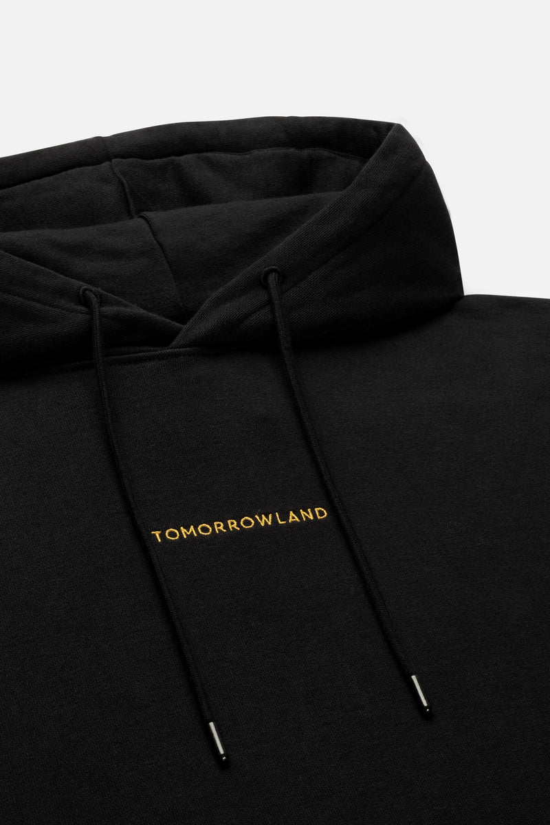UNITY FLAG COLOR BACK HOODIE BLACK