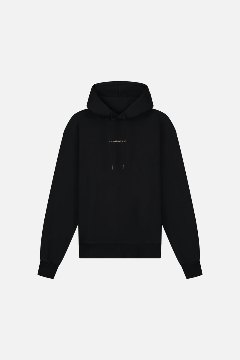 UNITY FLAG COLOR BACK HOODIE BLACK