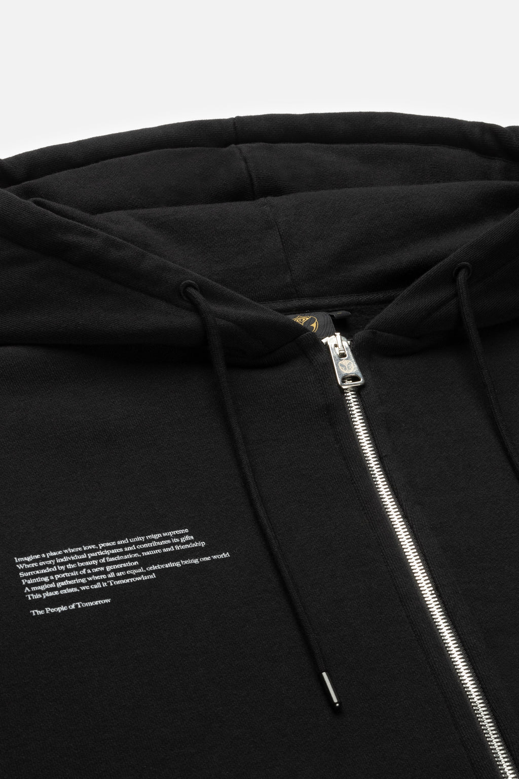 UNITY ZIP HOODIE MEN BLACK