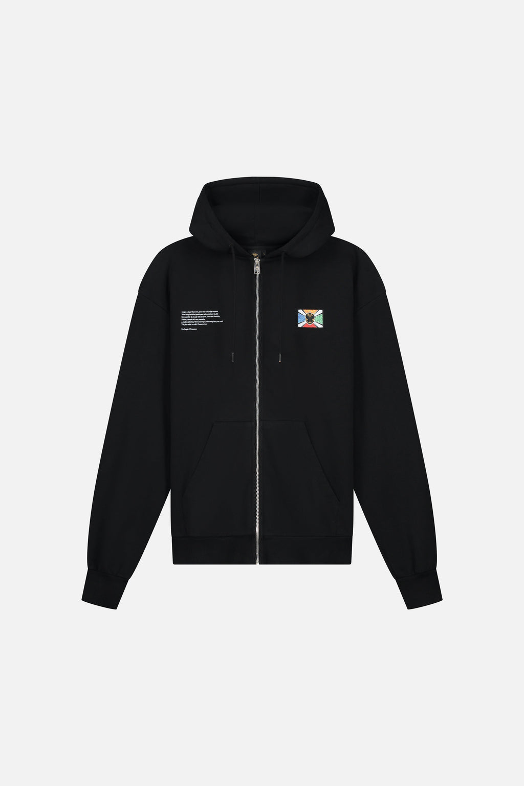 UNITY ZIP HOODIE MEN BLACK