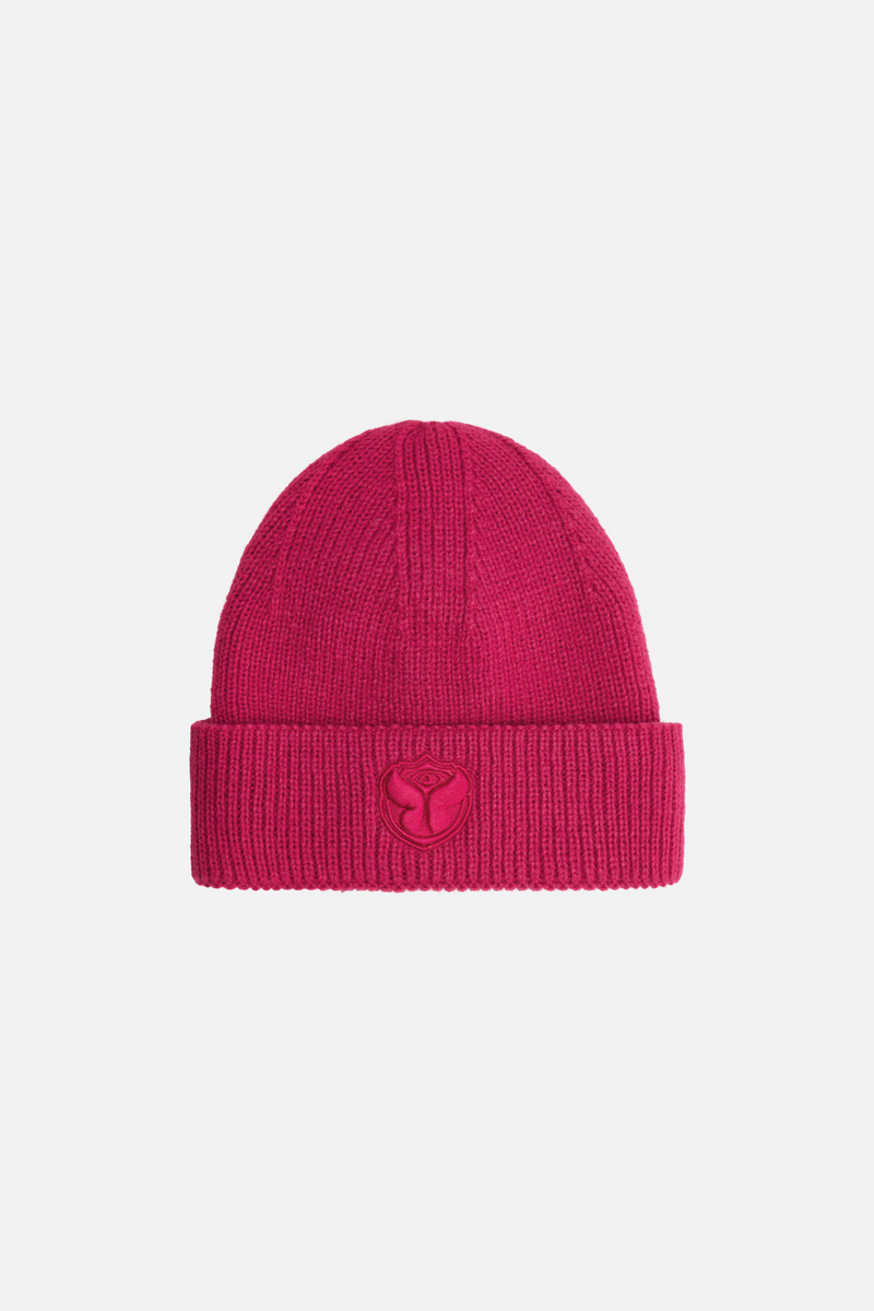 ICON LOW BEANIE BRIGHT PINK