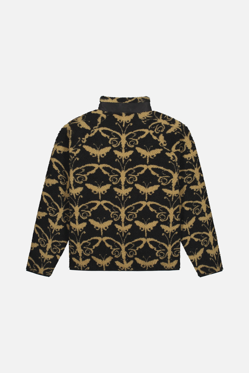 BUTTERFLY TEDDY JACKET MEN BLACK
