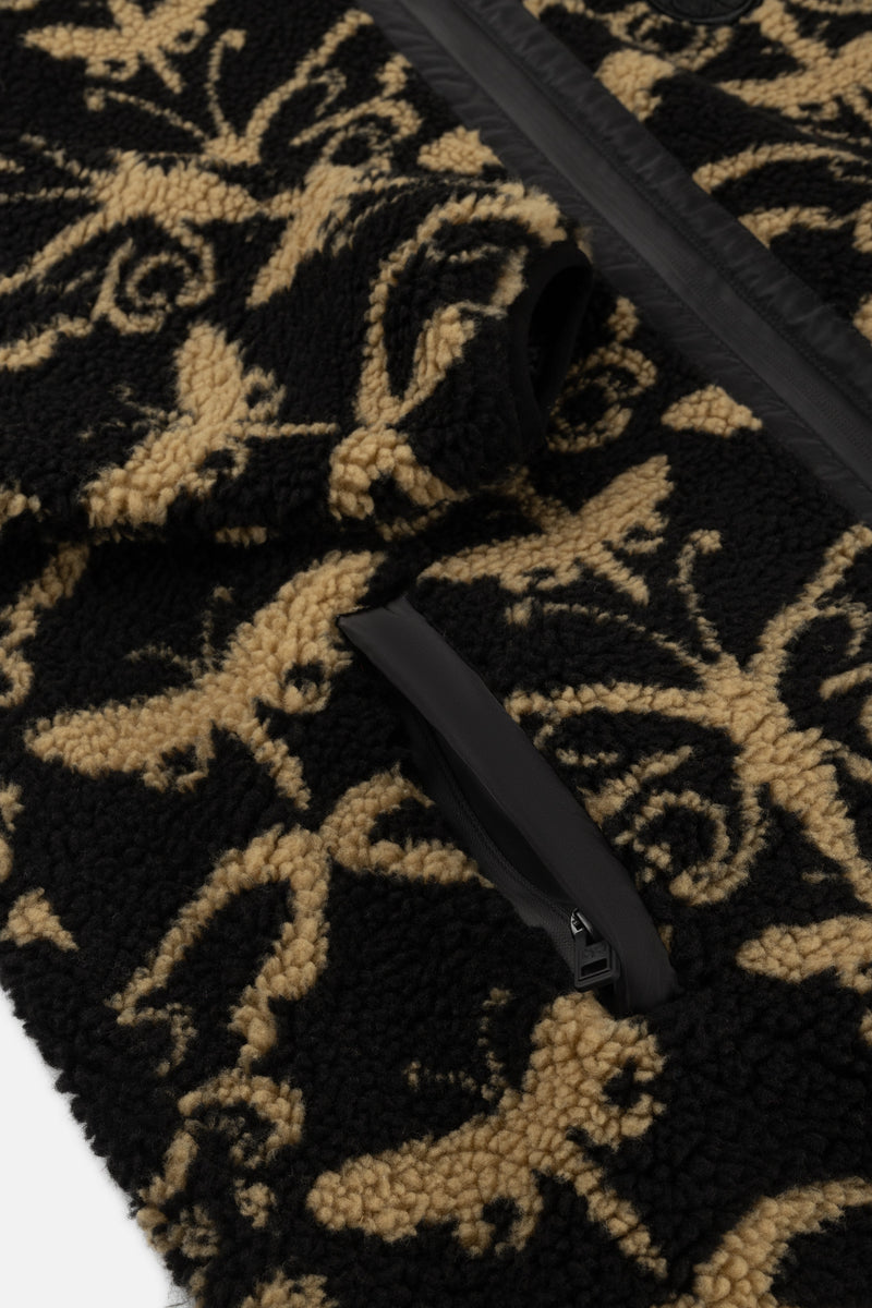 BUTTERFLY TEDDY JACKET MEN BLACK