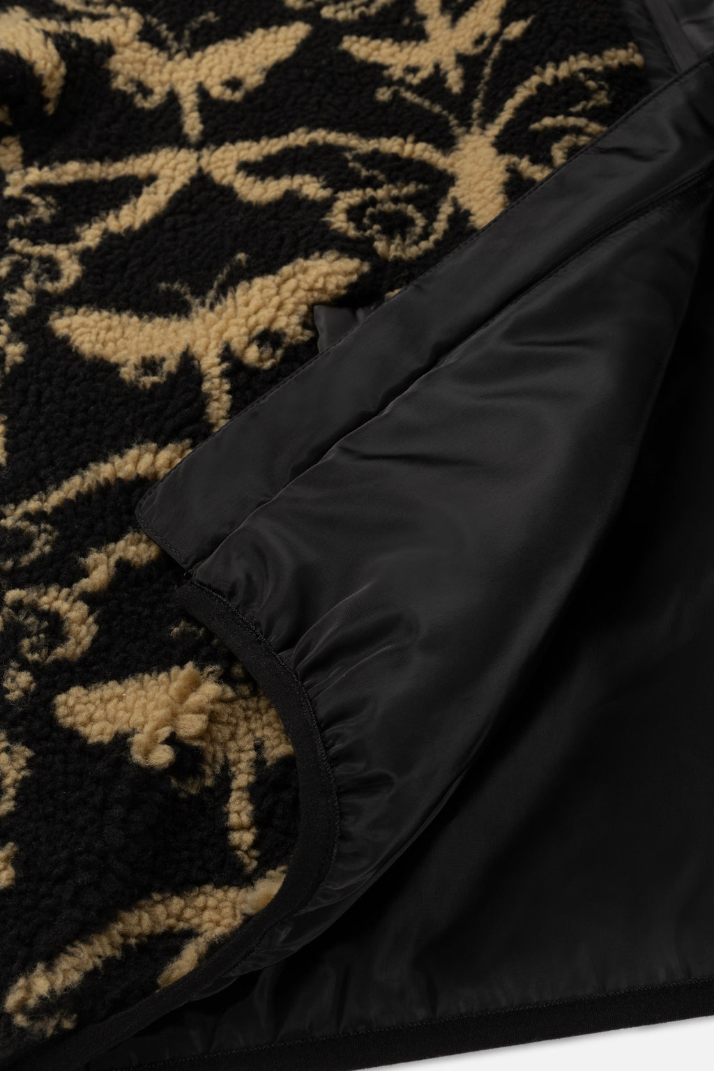 BUTTERFLY TEDDY JACKET MEN BLACK