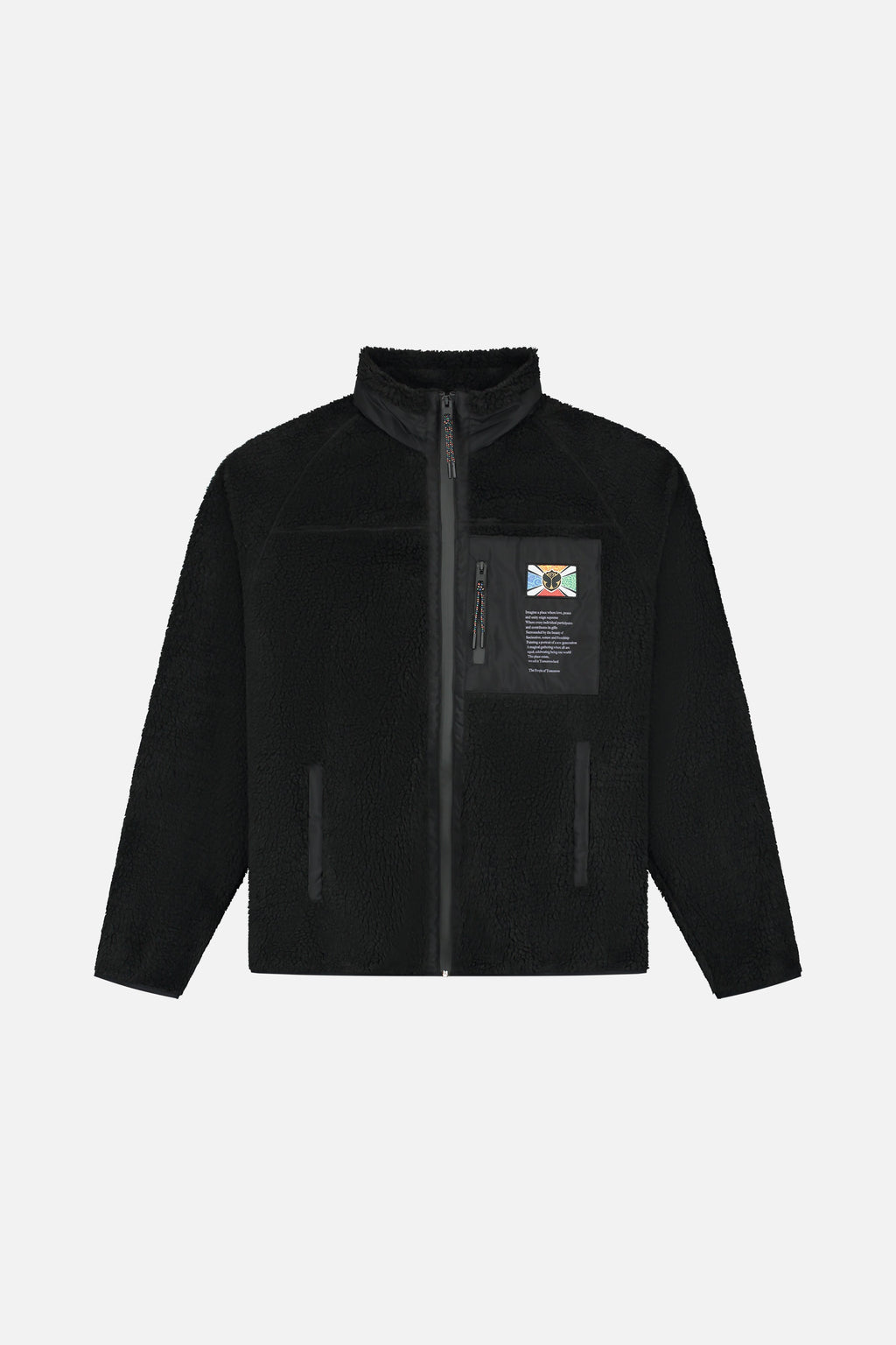 UNITY TEDDY JACKET MEN BLACK