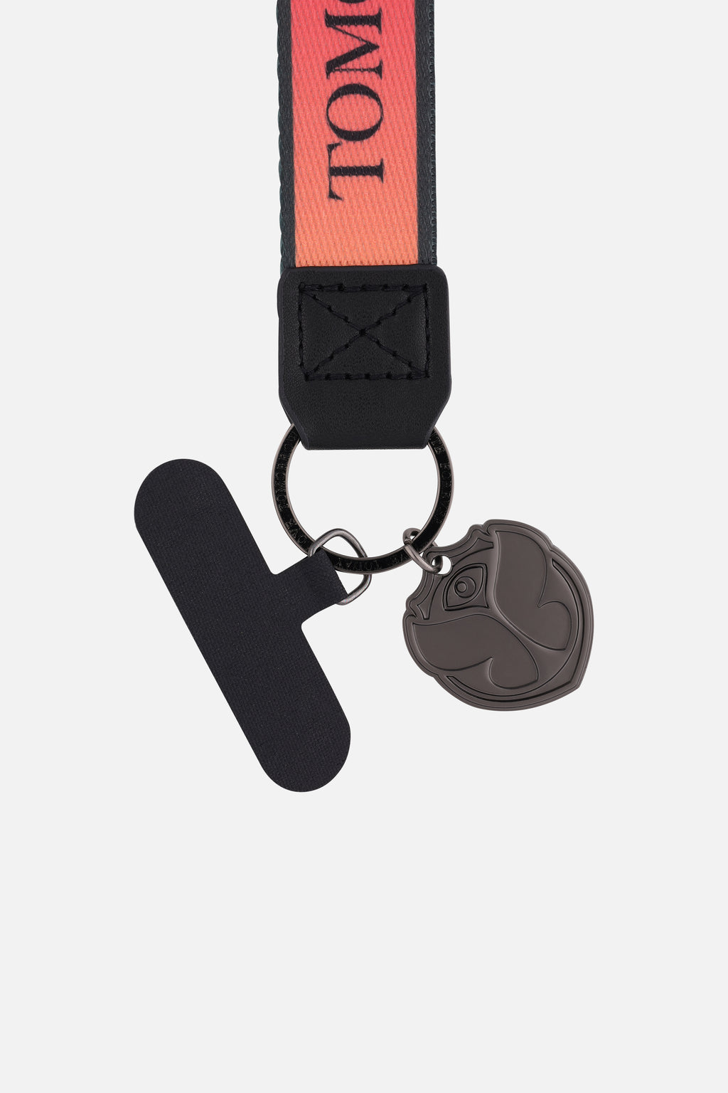 KEYCHAIN SLOGAN GRADIENT BROWN 25PCS