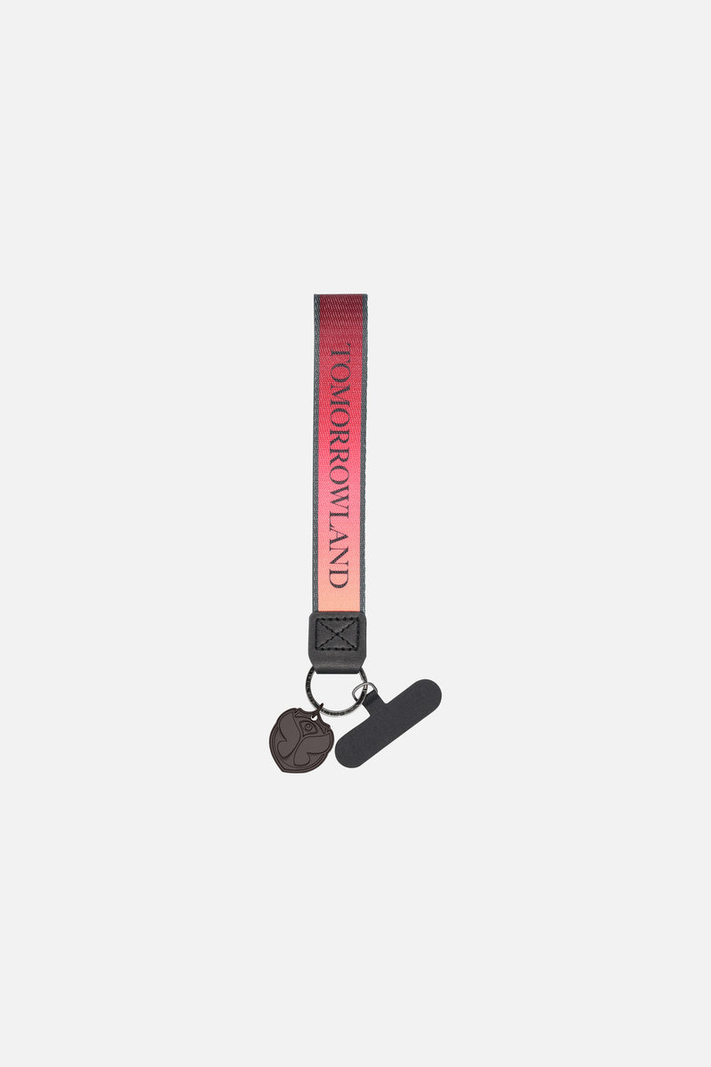 KEYCHAIN SLOGAN GRADIENT BROWN 25PCS