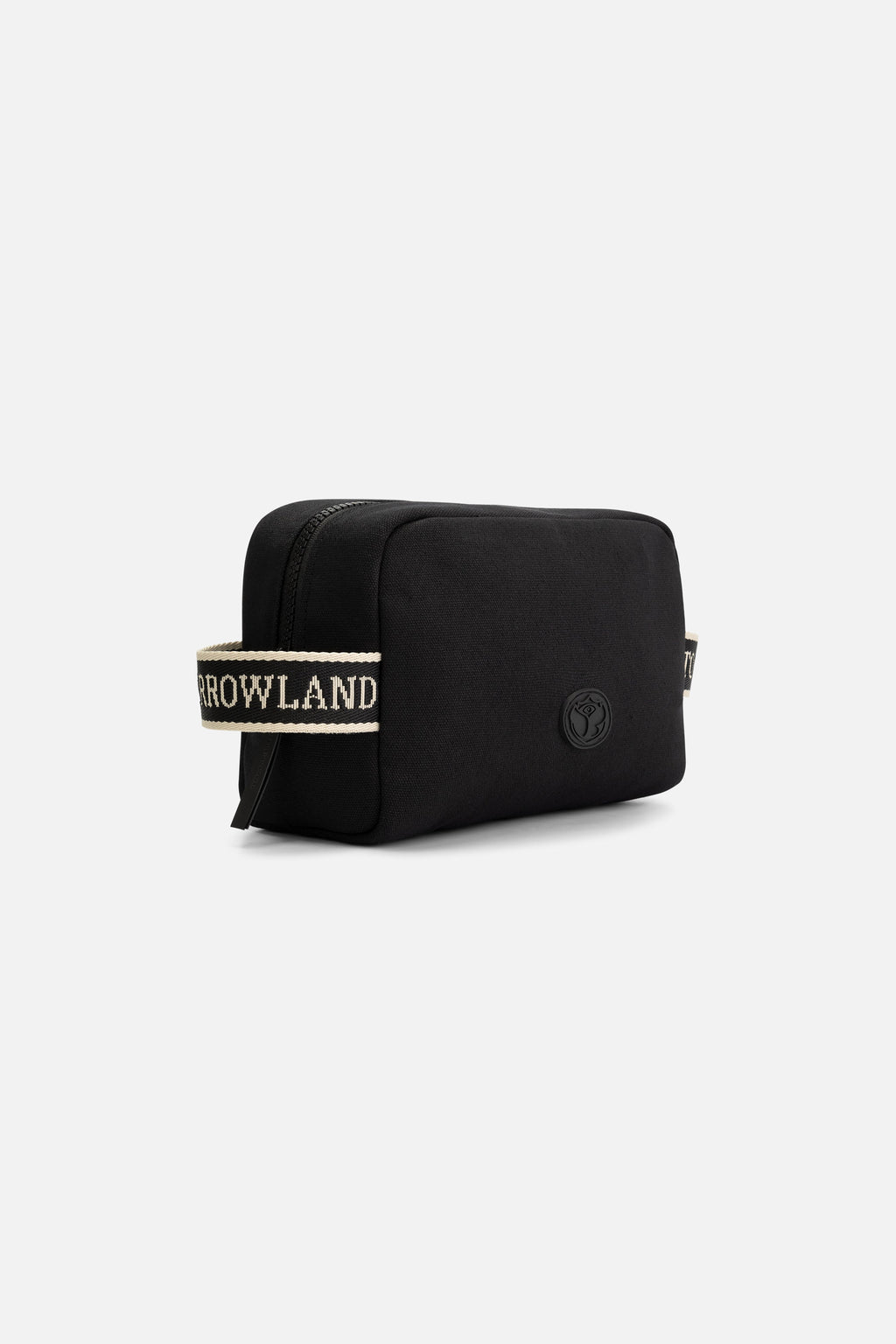 MAKEUP BAG SLOGAN BLACK