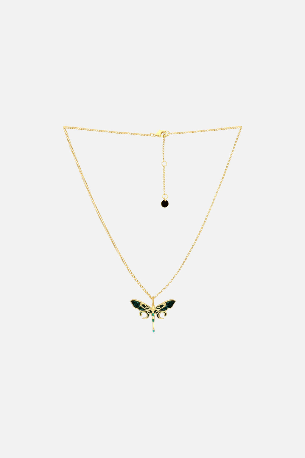 DRAGONLFY NECKLACE WOMEN GOLD
