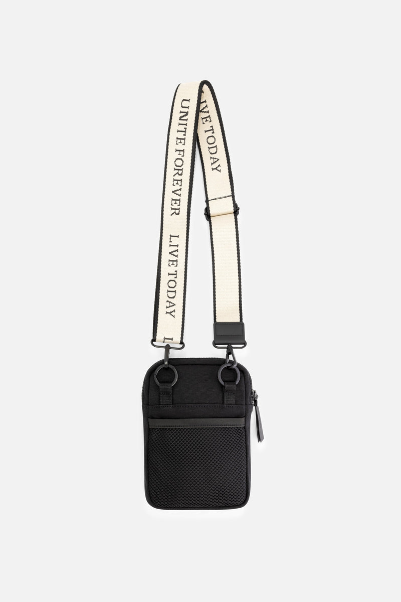 PHONEBAG SLOGAN BLACK