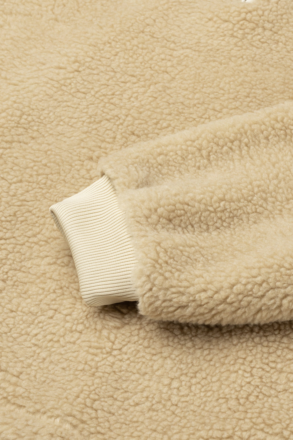 LIVE TODAY TEDDY PULLOVER WOMEN BEIGE