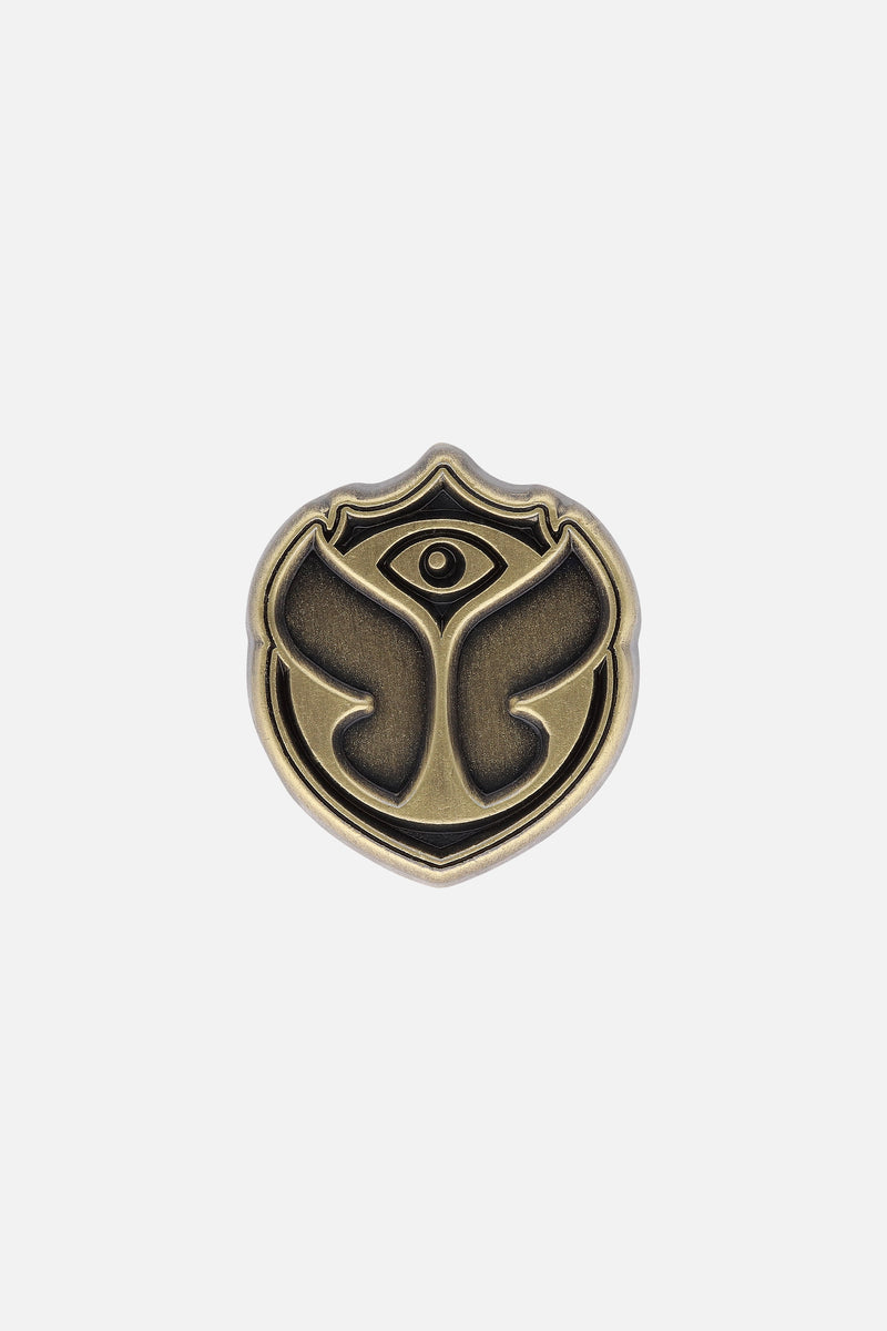 PIN ICON ANTIQUE GOLD
