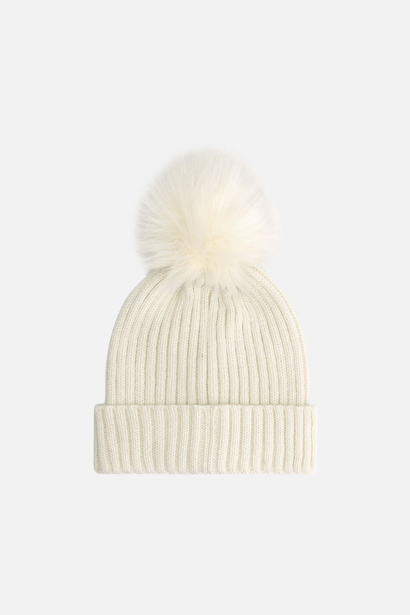 POMPOM BEANIE HIGH