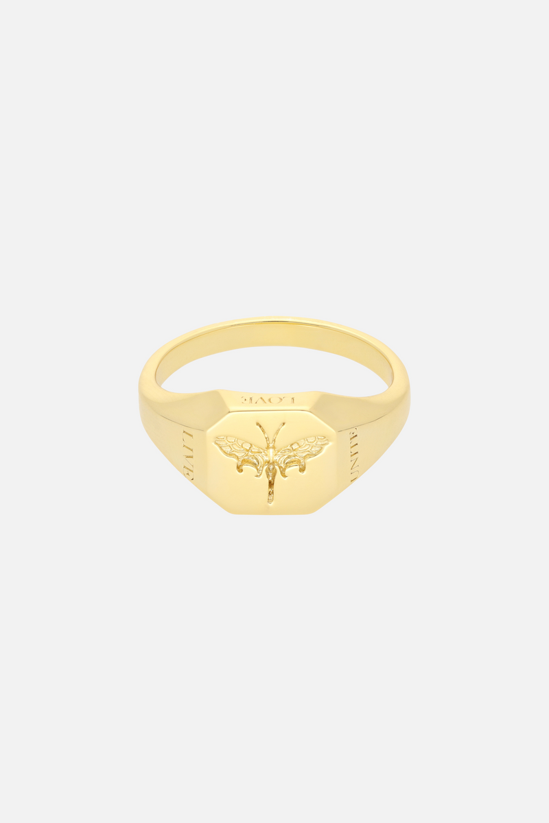 DRAGONFLY RING WOMEN GOLD