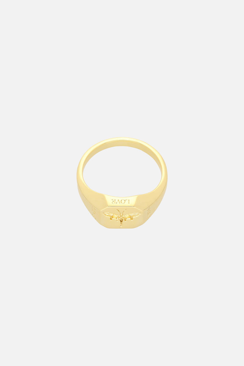 DRAGONFLY RING WOMEN GOLD