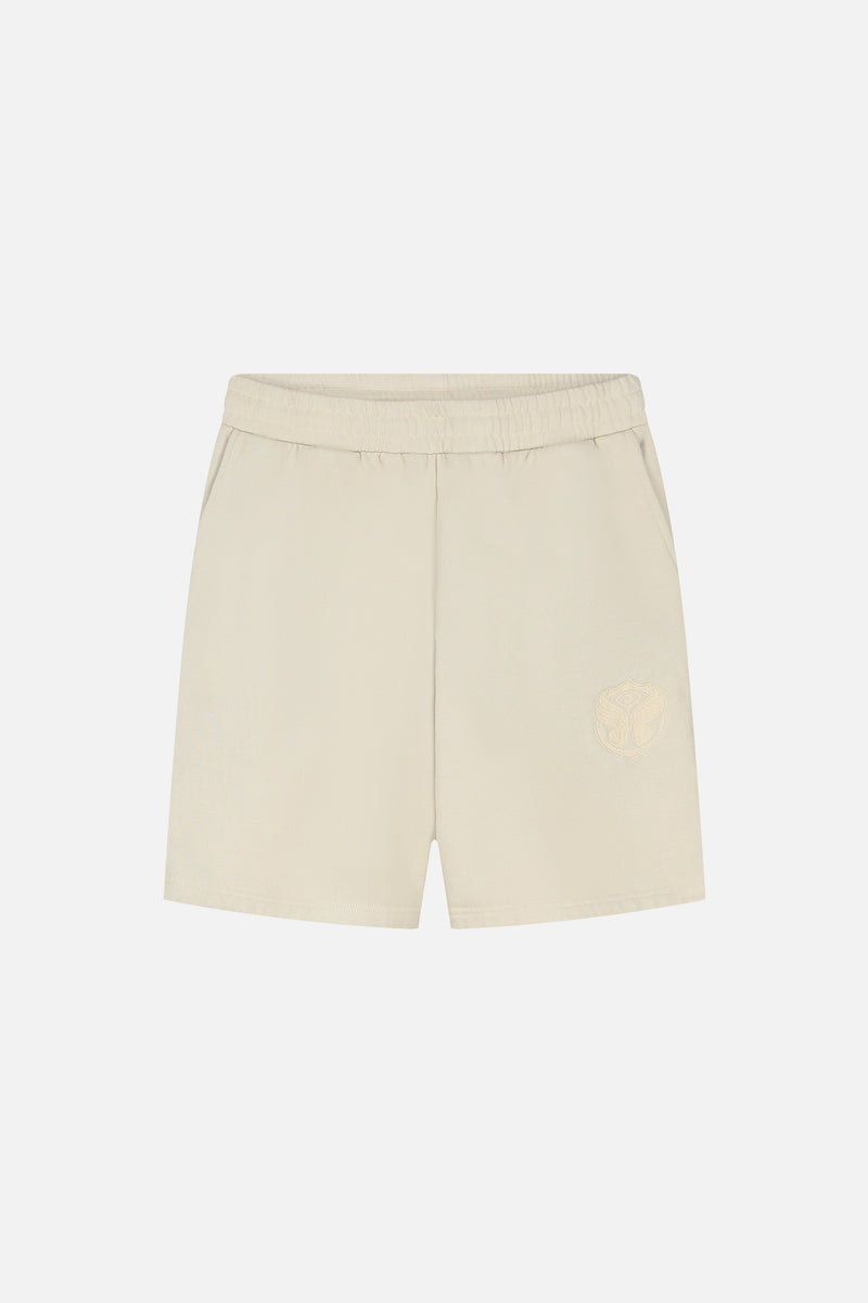 GRAPHICON FRONT SHORTS MEN WASHED SAND