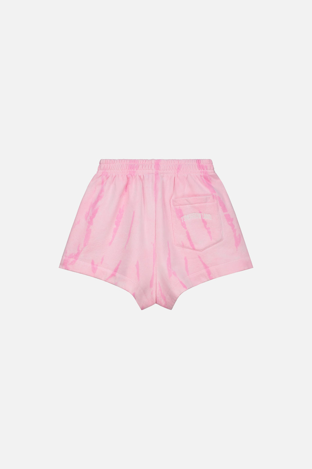 TIE DYE TOMORROWLAND SHORTS WOMEN PINK