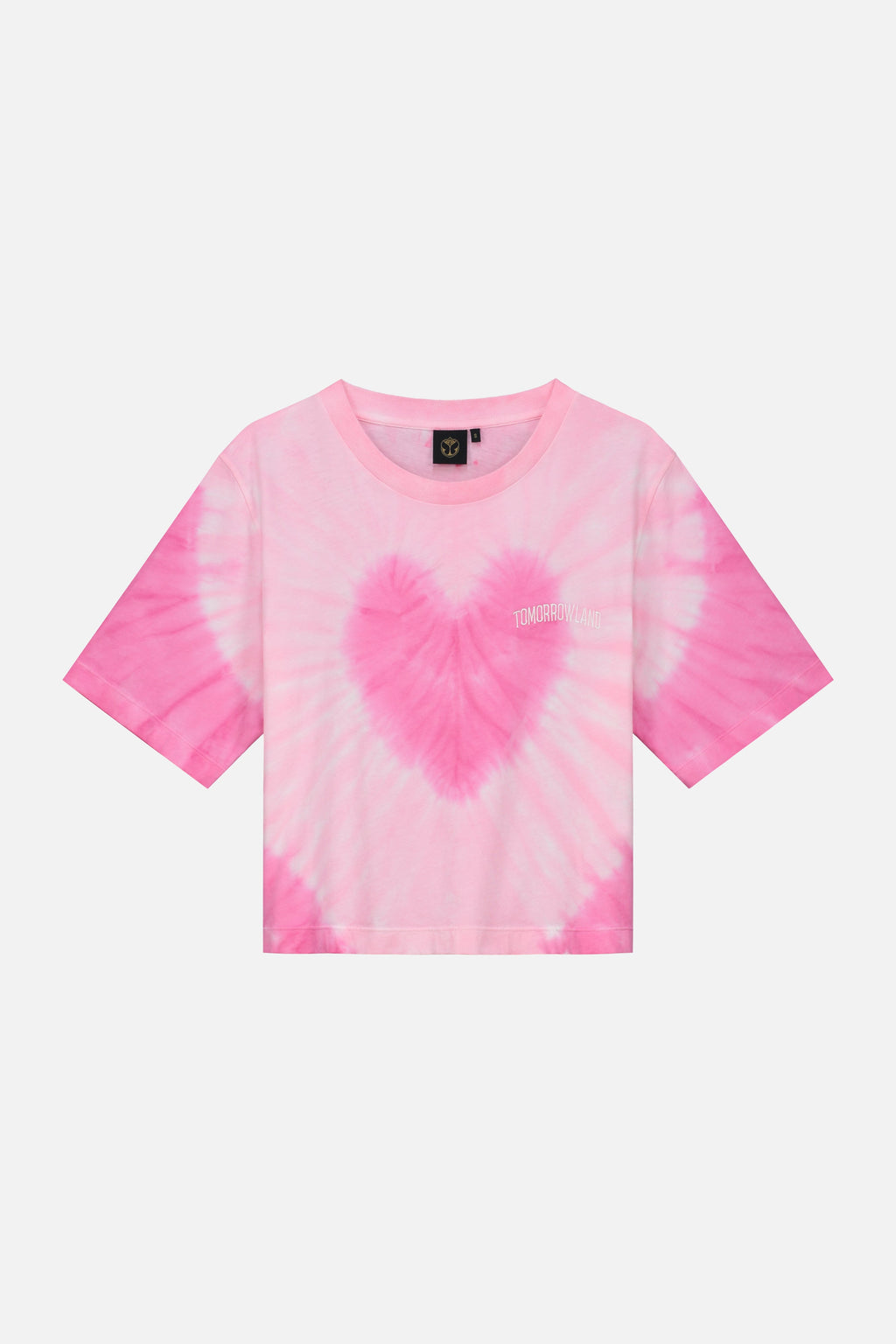 TIE DYE TOMORROWLAND TSHIRT WOMEN PINK