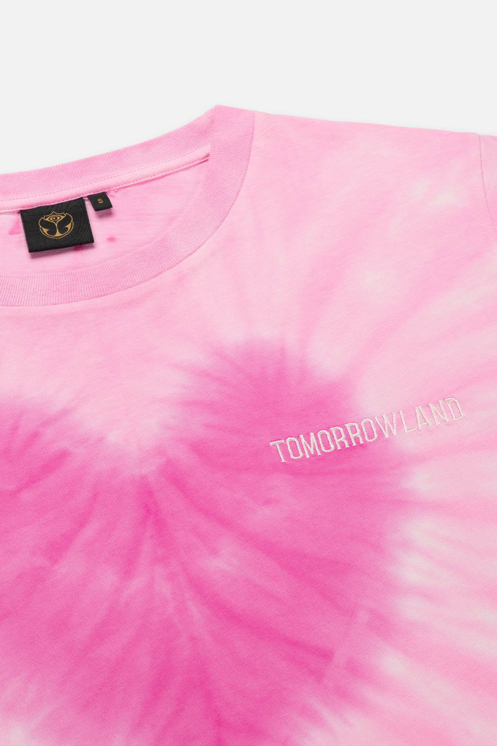 TIE DYE TOMORROWLAND TSHIRT WOMEN PINK