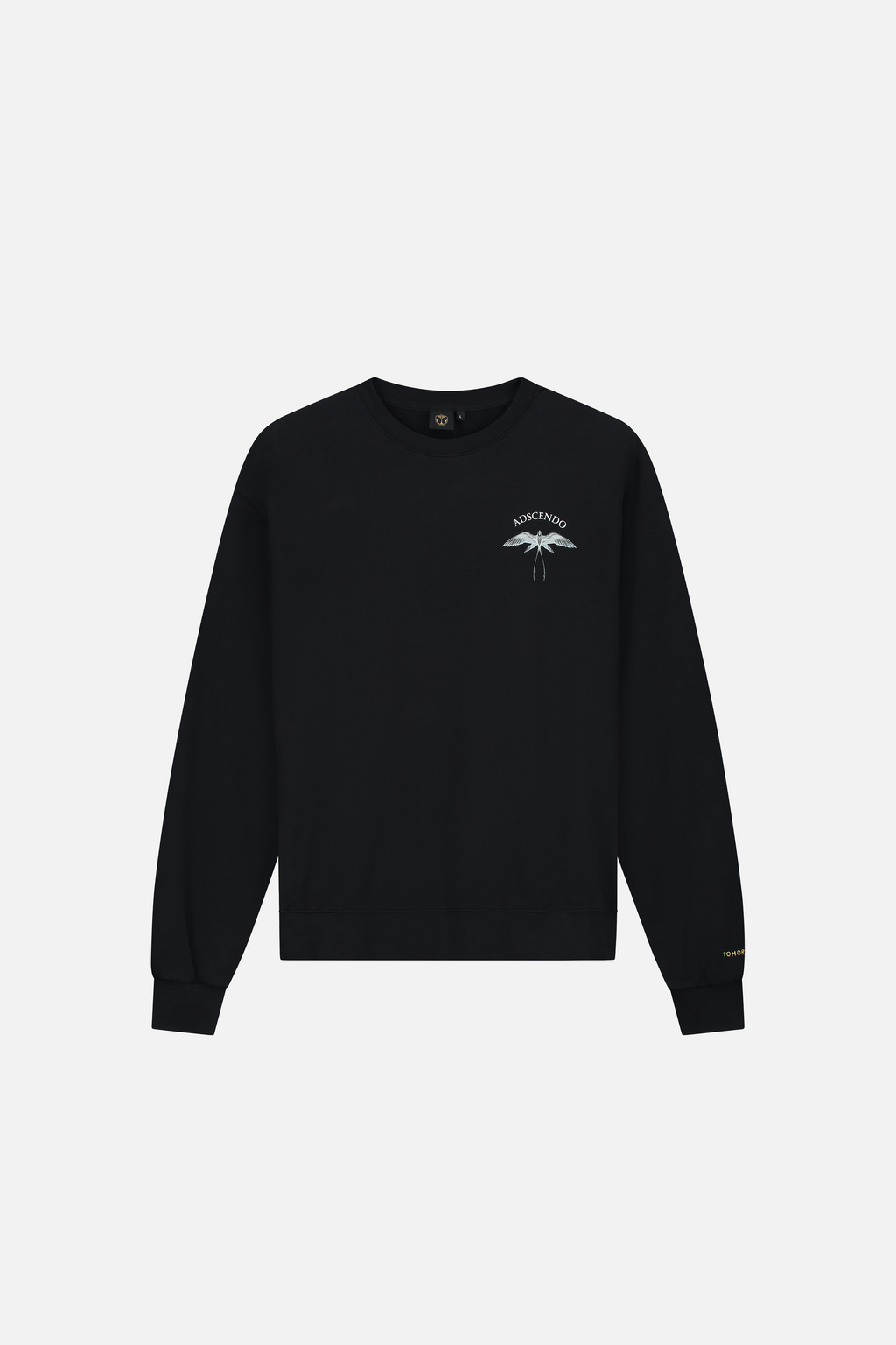 ADSCENDO FRONT SWEATSHIRT MEN BLACK