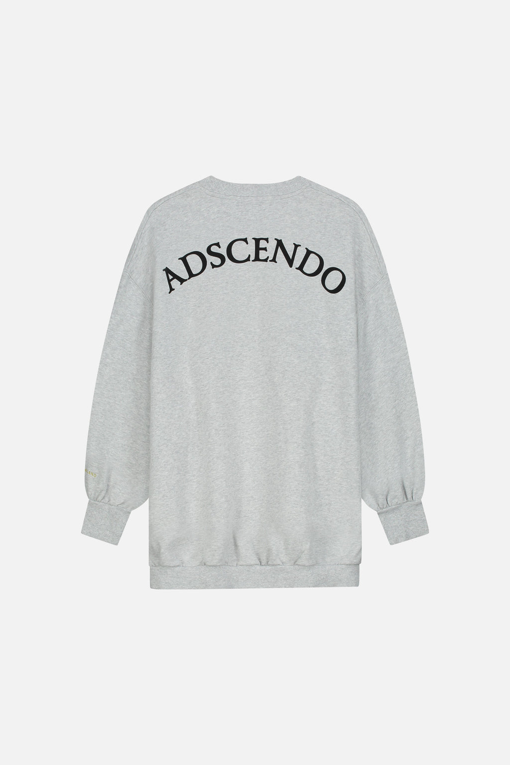 ADSCENDO FRONT SWEATSHIRT WOMEN LIGHT GREY