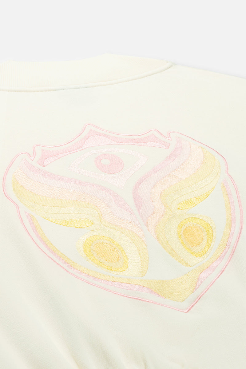FUSION RAINBOW SWEATSHIRT WOMEN WHITE