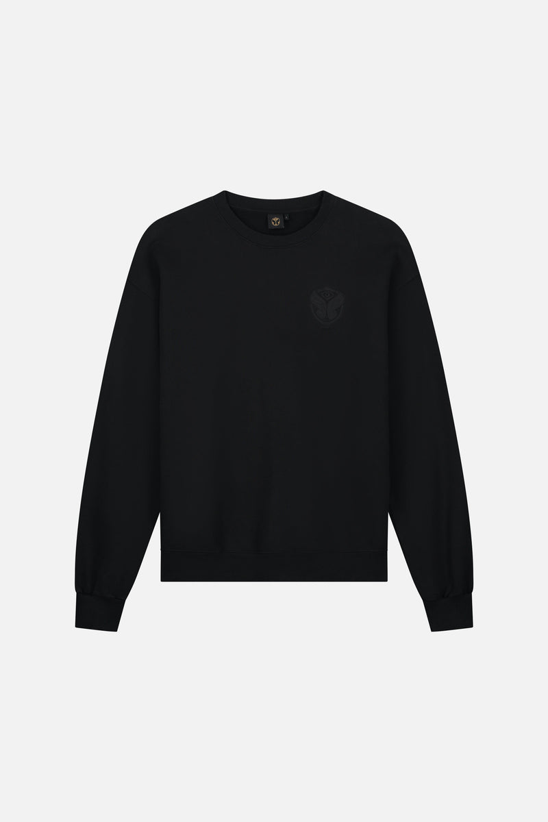 GRAPHICON FRONT SWEATSHIRT MEN BLACK