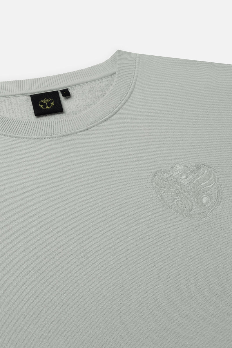 GRAPHICON FRONT SWEATSHIRT MEN LIGHT BLUE