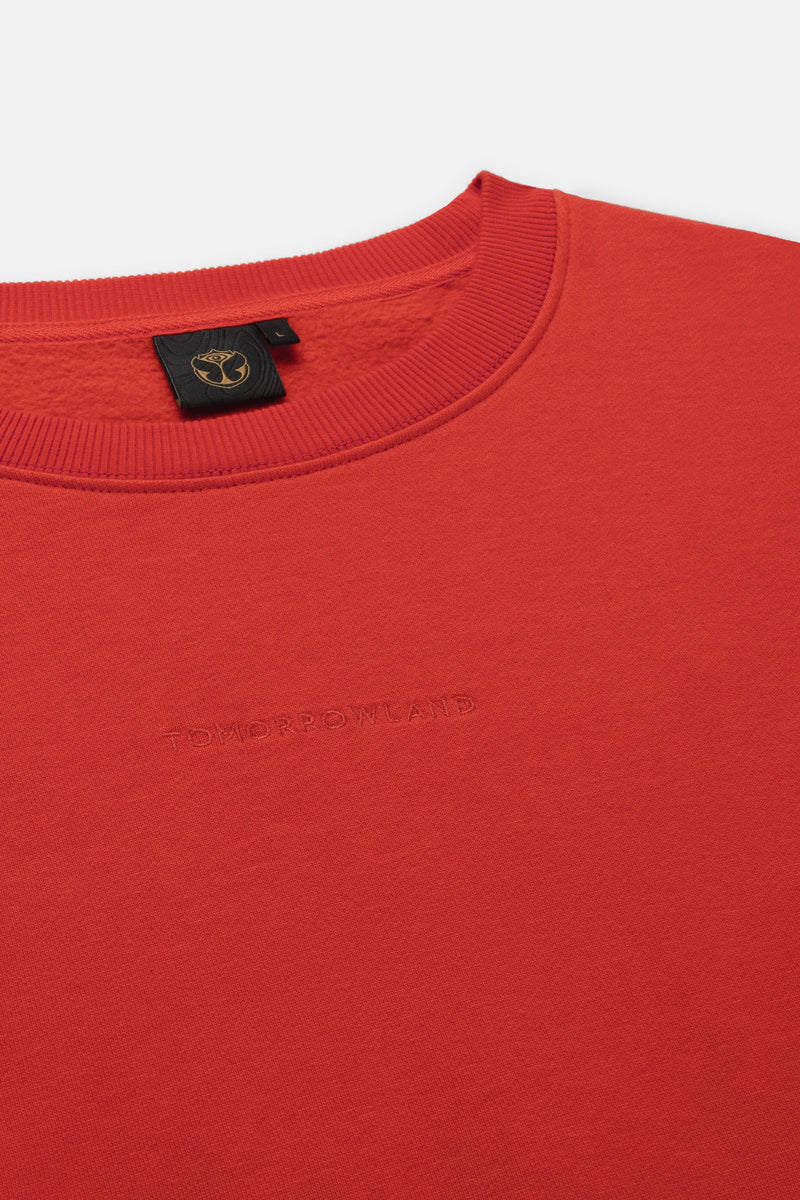 GRAPHICON BACK SWEATSHIRT MEN RED