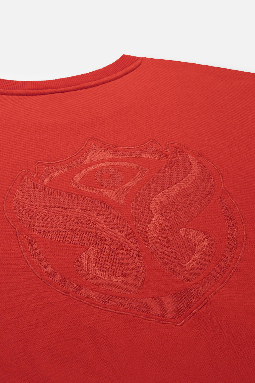 GRAPHICON BACK SWEATSHIRT MEN RED