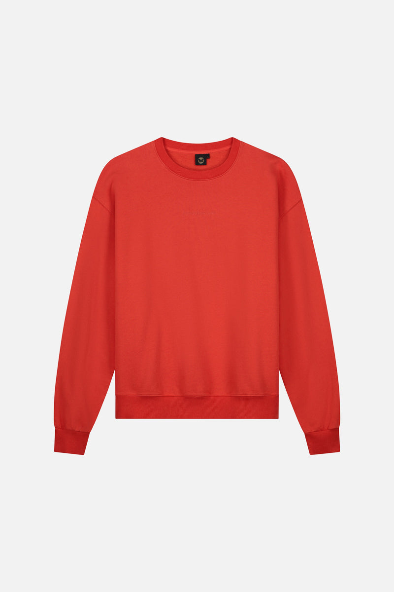 GRAPHICON BACK SWEATSHIRT MEN RED