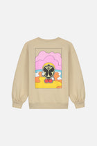 HAPPICON SWEATSHIRT KIDS WASHED SAND