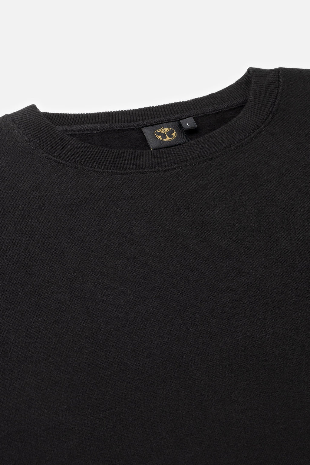 ICON BLOSSOM BACK SWEATSHIRT WOMEN WASHED BLACK