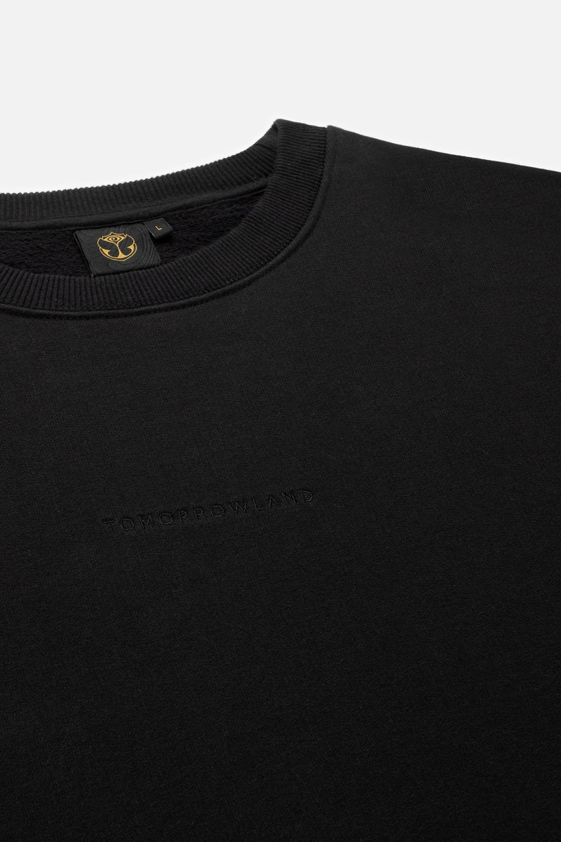 LIBRARY LIVE BACK SWEATSHIRT MEN BLACK