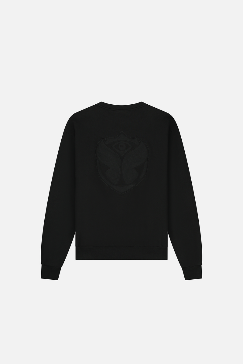 GRAPHICON BACK SWEATSHIRT MEN BLACK
