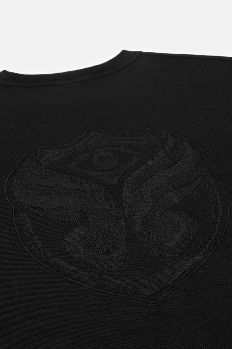 GRAPHICON BACK SWEATSHIRT MEN BLACK