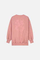ICON BLOSSOM BACK SWEATSHIRT WOMEN WASHED PINK