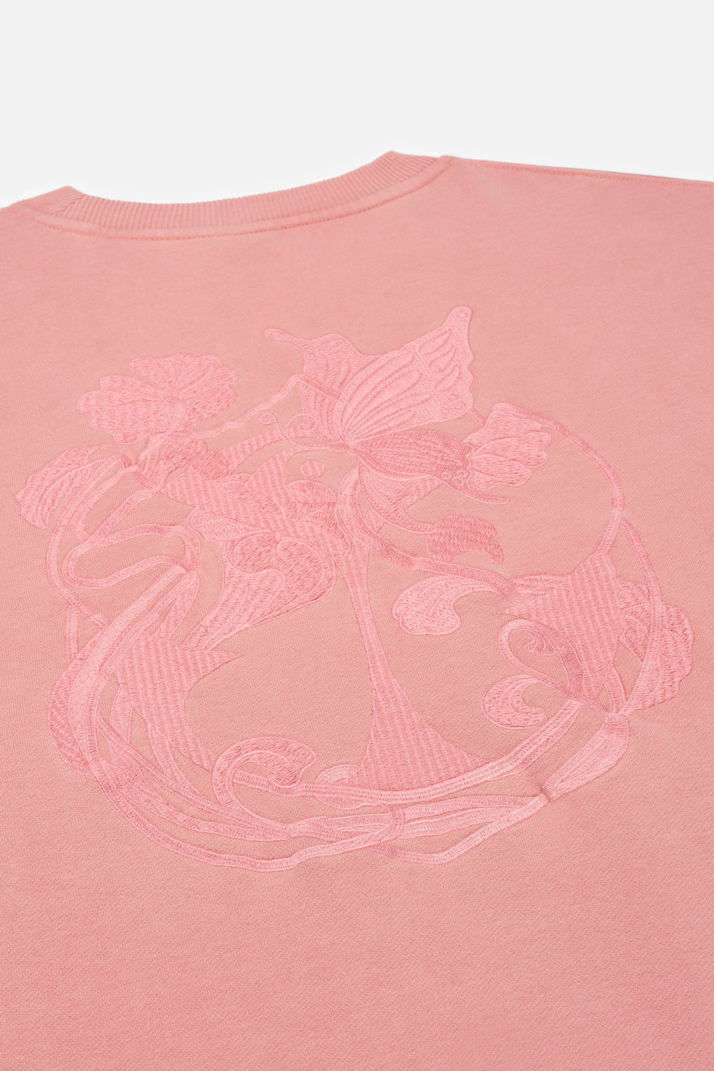 ICON BLOSSOM BACK SWEATSHIRT WOMEN WASHED PINK