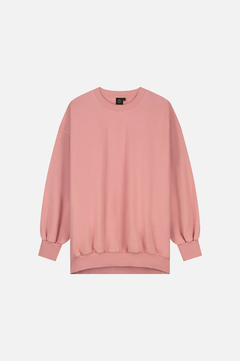 ICON BLOSSOM BACK SWEATSHIRT WOMEN WASHED PINK