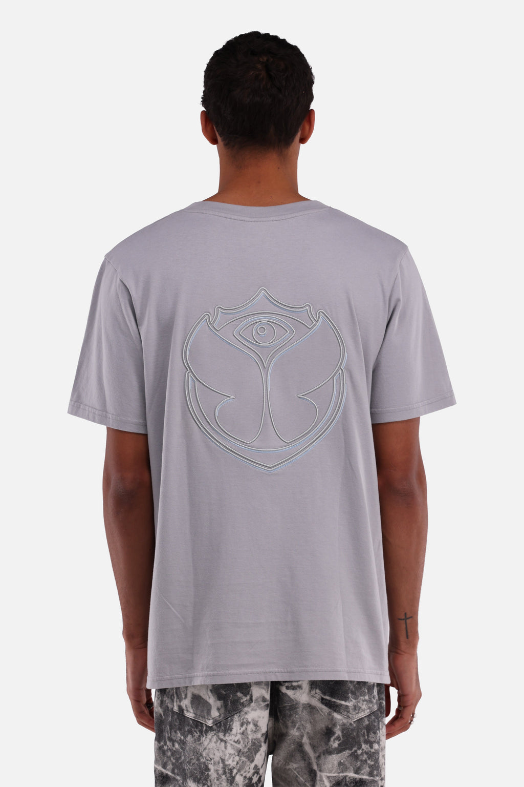 SHADOW FUSION BLUE TSHIRT MEN GREY