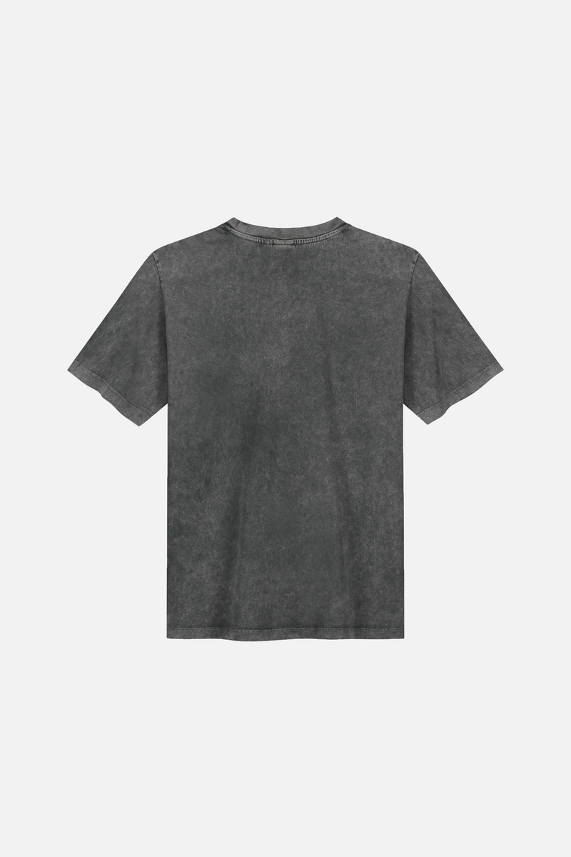 SIGNATURE TSHIRT WOMEN WASHED GREY