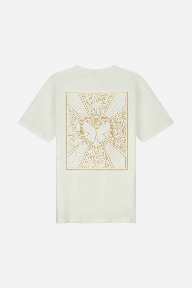 UNITY FLAG BACK TSHIRT MEN OFF WHITE