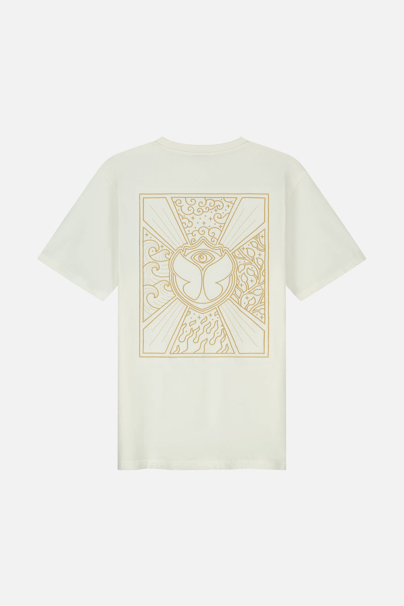 UNITY FLAG BACK TSHIRT MEN OFF WHITE