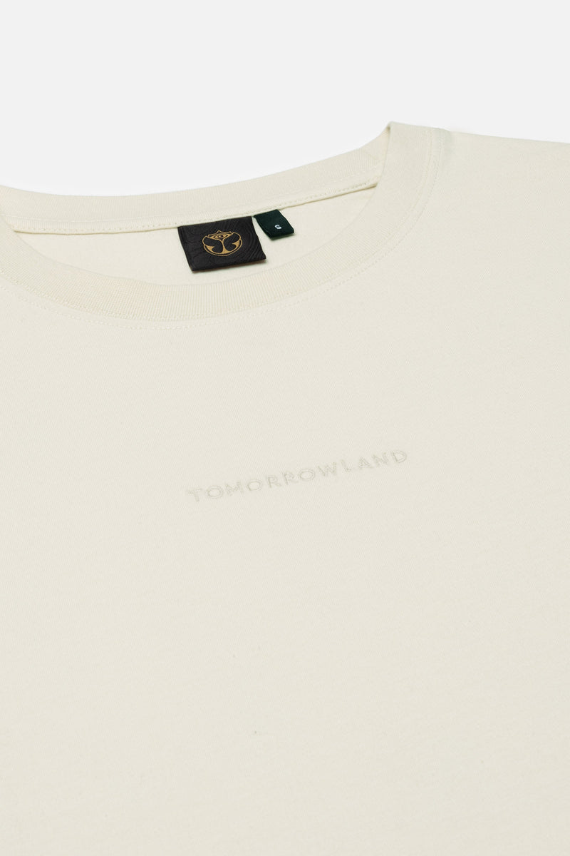 BOTANIC BACK CROPPED TSHIRT WOMEN WHITE