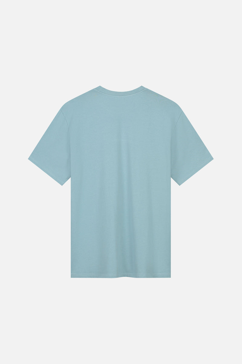 GRAPHICON FRONT TSHIRT MEN LIGHT BLUE