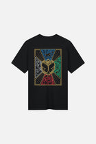 UNITY FLAG COLOR BACK TSHIRT MEN BLACK