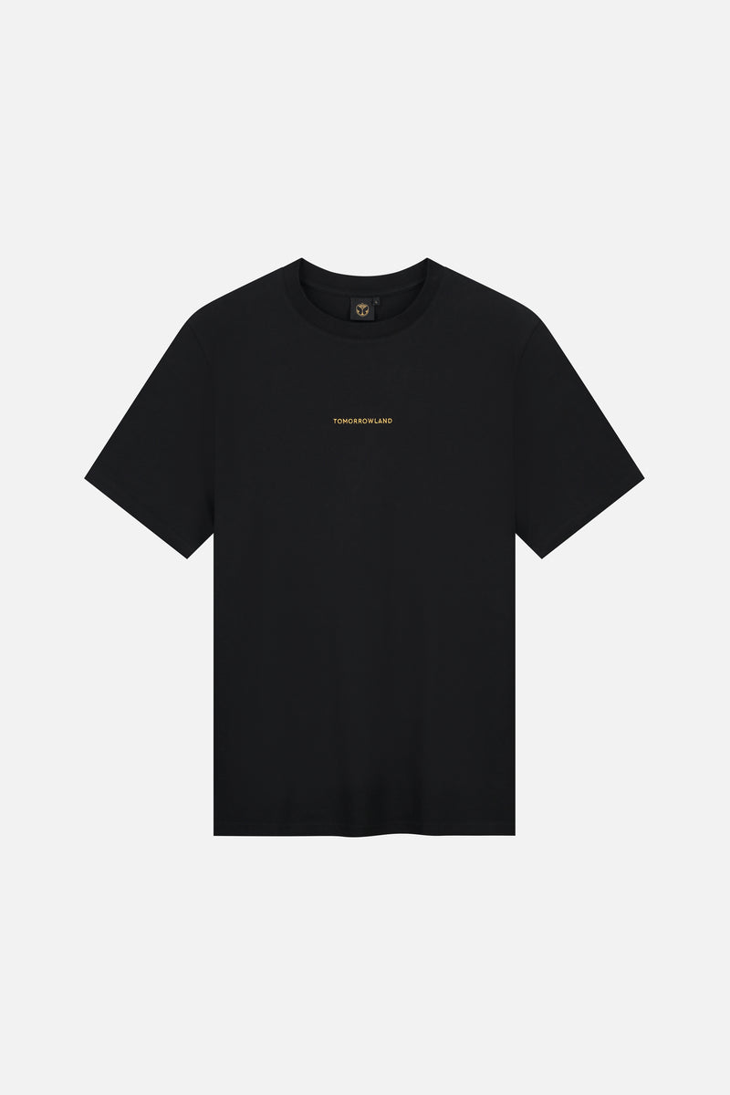 UNITY FLAG COLOR BACK TSHIRT MEN BLACK